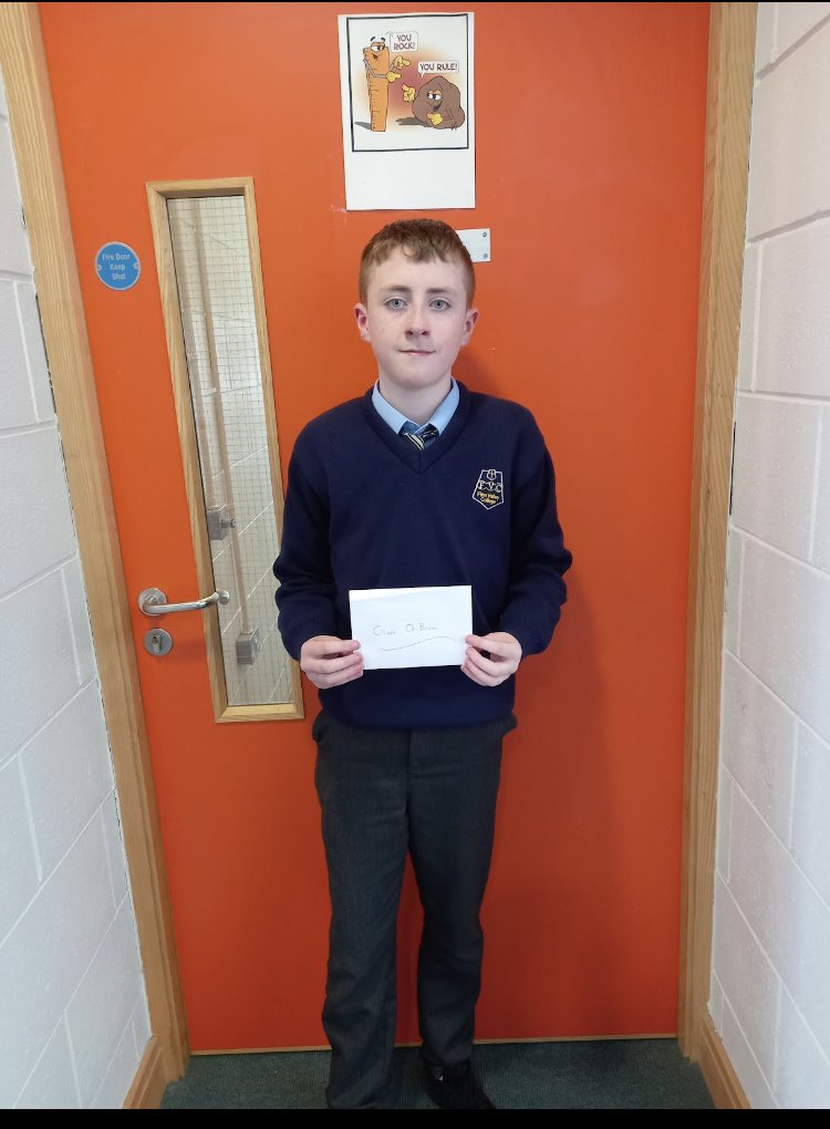 FinnValleyColl's tweet photo. Well done to Ms Hackett and Ms Kearns' 1st year Maths classes who participated in a Junior Maths Competition run by the @irishmathsoc A special congratulations to Cian O'Brien who received the top score in the school #ProblemSolve
#ExcellenceinEducation #JCMaths #WeAreDonegalETB https://t.co/ACBUDM2anW