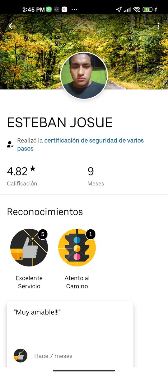 josslujoss's tweet photo. @Uber_MEX desde hace semanas he  tenido malas experiencias con uber por cambios de tarifa sin razón,ayer pedí un uber en efectivo y este personaje lo marcó como si no se hubiera hecho el pago, aparte de su pésima actitud, reporto a @Uber_Support y salen que no se puede hacer nada https://t.co/YGF07MswtN
