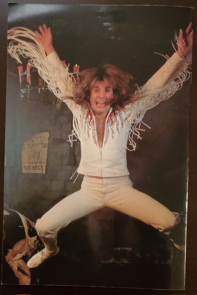 AllYearsCombine's tweet photo. The original version of the Ozzy Osbourne Diary of a Madman tour program from 1982. Rest in Peace, Randy Rhoads! #OzzyOsbourne #RandyRhoads #Tourprograms
#Alltheyearscombine https://t.co/RREqDKxBhr
