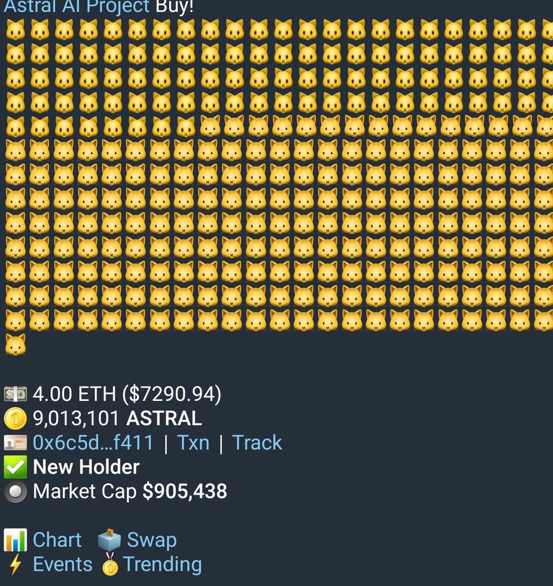 GemProfessor_'s tweet image. The project gets noticed by large communities. 👍

The testing was successful and now we are finishing the User Interface design for the Token Mixer! ✅️

Don't miss tomorrow's AMA 📣

@ProjectAstralAI #ProjectAstral #ETH #ERC20