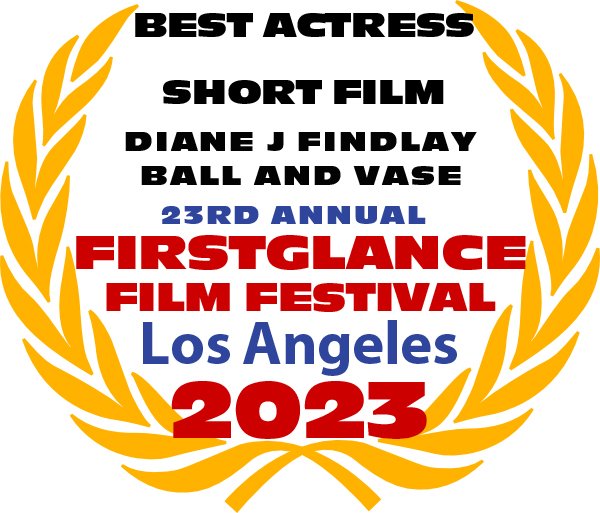 FirstGlanceFilm's tweet photo. Congratulations to the nominees of the 23rd @FirstGlanceFilm #LosAngeles #FilmFestival
Best Actress- Short Film
Ball and Vase
Diane J Findlay
#SupportIndieFilm #FGLA23 #FilmTwitter https://t.co/3l2KZ1XMHg