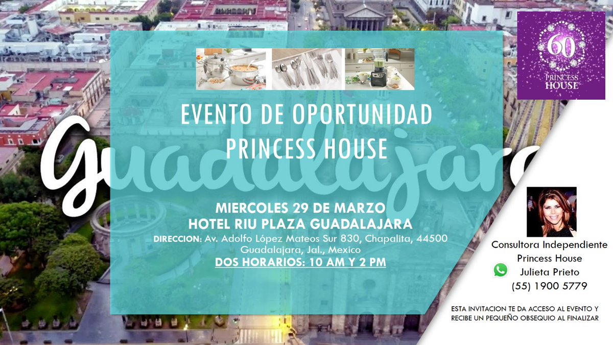 JulietaPrietoP1's tweet image. Conoce esta preciosa línea de artículos para el hogar #PrincessHouse
Miércoles 29 de marzo
Horario: 10 o 2
Guadalajara, Jal
Reserva tu lugar whatssapp 55.1900.5779