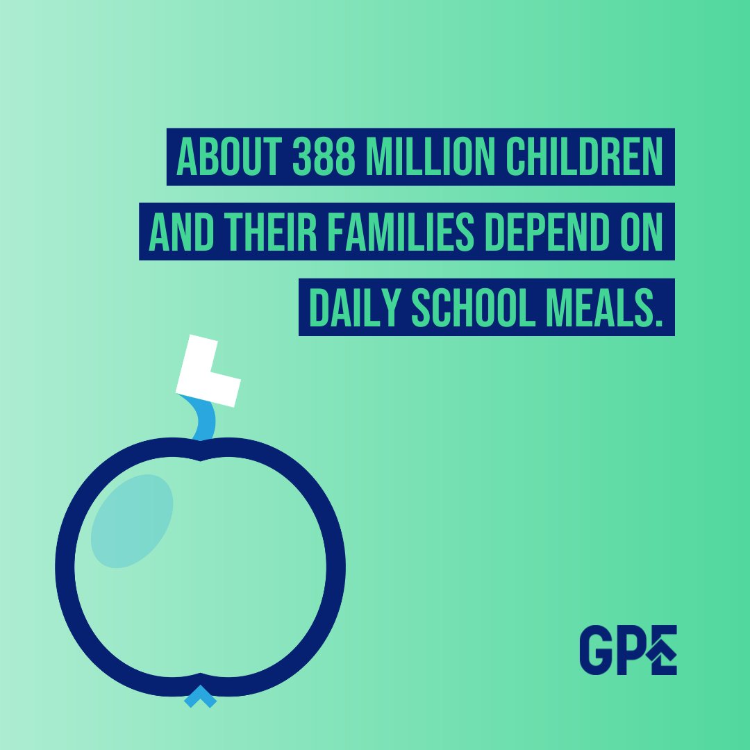 GPforEducation's tweet photo. School meal programs are among the largest and most effective social safety nets.

They get children to school, especially girls, and prevent them from dropping out as they get older.

Why school meals matter so much: https://t.co/6PXKmkwmdl

#TransformingEducation https://t.co/73eUID85WA