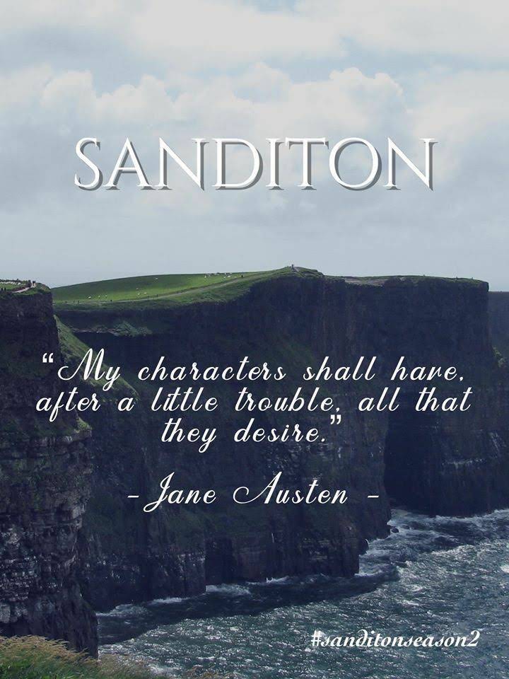 I used this pic for 3 years, all through the campaign. And I just have to post it again. It's extra special today, knowing that we are finally going to get that HEA for Charlotte! It may have been more than "a little trouble" to get here, but it's going to be worth it!
#Sanditon