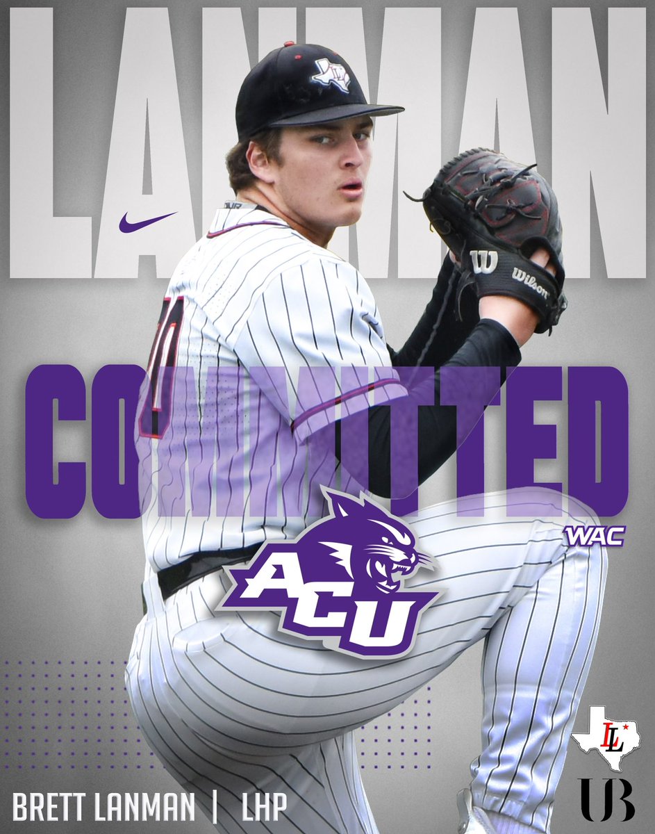 Brett Lanman (@brettlanman) on Twitter photo I’m blessed and very excited to announce my commitment to further my academic and baseball career at Abilene Christian University. I’d like to thank God, my family, coaches, and friends for helping me and guiding me through this journey. #Gowildcats <a href="/ACU_Baseball/">ACU Baseball</a> <a href="/LovejoyBaseball/">Lovejoy High School Baseball</a> I’m blessed and very excited to announce my commitment to further my academic and baseball career at Abilene Christian University. I’d like to thank God, my family, coaches, and friends for helping me and guiding me through this journey. #Gowildcats <a href="/ACU_Baseball/">ACU Baseball</a> <a href="/LovejoyBaseball/">Lovejoy High School Baseball</a>