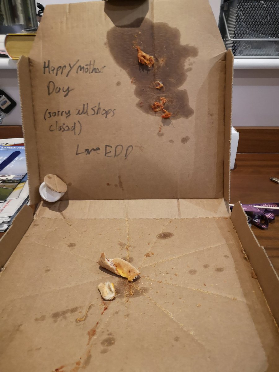 Helen Pardoe (@misshelenpardoe) on Twitter photo When your son with ADHD follows the instructions that on #MothersDay you need some thoughtful words written on cardboard (and eats the pizza first) ๐
๐<a href="/dominos/">Domino's Pizza</a> <a href="/ADHDFoundation/">The Neurodiversity Charity ADHD Foundation</a> <a href="/KellyAtkin82150/">Kelly Atkins</a> <a href="/drjenwolkin/">Dr. Jen Wolkin | ADHD + Trauma Therapist</a> <a href="/philhollandnhs/">Phil Holland</a> <a href="/drjeffphillips/">Jeff Phillips ๐</a> <a href="/philhaslehurst/">phillipa haslehurst</a> <a href="/NHSDigAcademy/">NHS Digital Academy</a> <a href="/rozellek/">rozellek</a> When your son with ADHD follows the instructions that on #MothersDay you need some thoughtful words written on cardboard (and eats the pizza first) ๐
๐<a href="/dominos/">Domino's Pizza</a> <a href="/ADHDFoundation/">The Neurodiversity Charity ADHD Foundation</a> <a href="/KellyAtkin82150/">Kelly Atkins</a> <a href="/drjenwolkin/">Dr. Jen Wolkin | ADHD + Trauma Therapist</a> <a href="/philhollandnhs/">Phil Holland</a> <a href="/drjeffphillips/">Jeff Phillips ๐</a> <a href="/philhaslehurst/">phillipa haslehurst</a> <a href="/NHSDigAcademy/">NHS Digital Academy</a> <a href="/rozellek/">rozellek</a>
