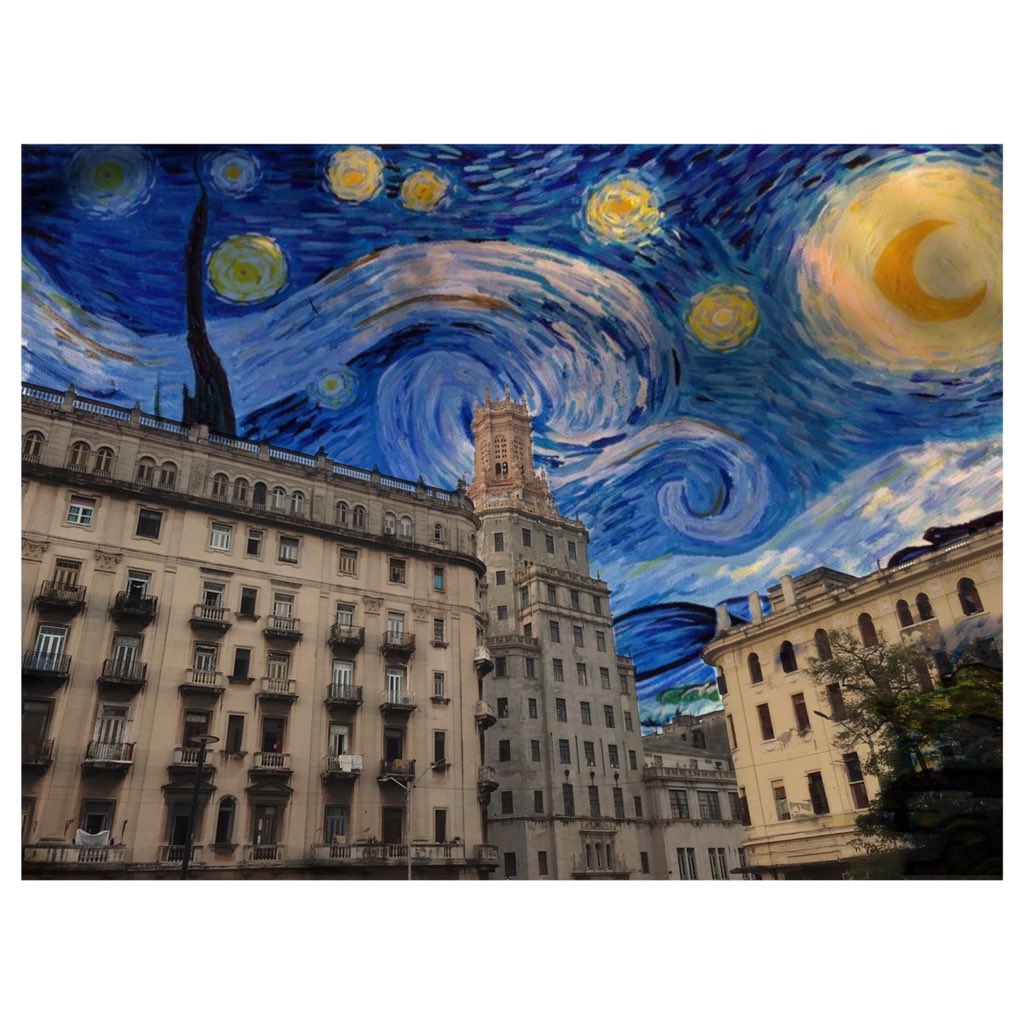 Editando un poco, Starry nigth !!