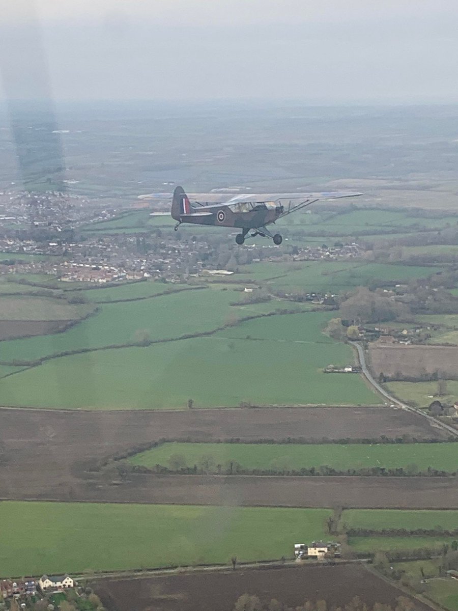 dragongirl94's tweet photo. A lovely day to take Cubby for a #spring flight.
#usaaf #ww2 #ww2airfields #ddaystripes #military history #ww2aircraft https://t.co/YZ6jOIqjue