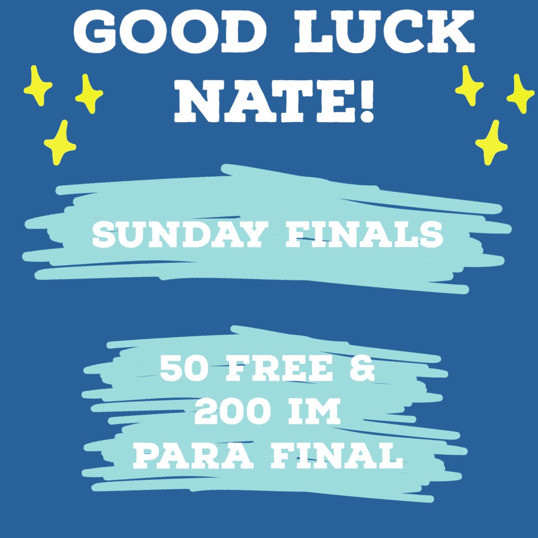 GLSClub's tweet image. It’s the last day of Easterns and Nate is headed into 2 more finals! Swim Hard!! We’re cheering you on from here at home!  @SwimmingNL