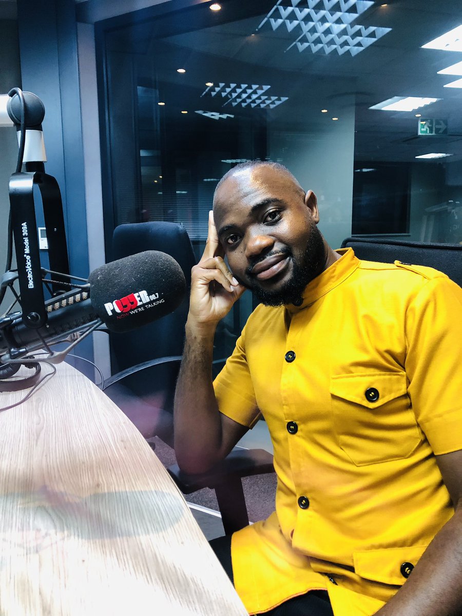Powerfm987's tweet photo. [ON AIR] #Profile

@TshegoMoagi_ is in conversation with talented actor, and voice over artist, Thabiso Bapela @ThabisoB getting candid with him.  
We find out all about his journey starting out in the industry, where he is now and further aspirations. 

#POWERLife 🎙️ https://t.co/OPIjIcrZ7j