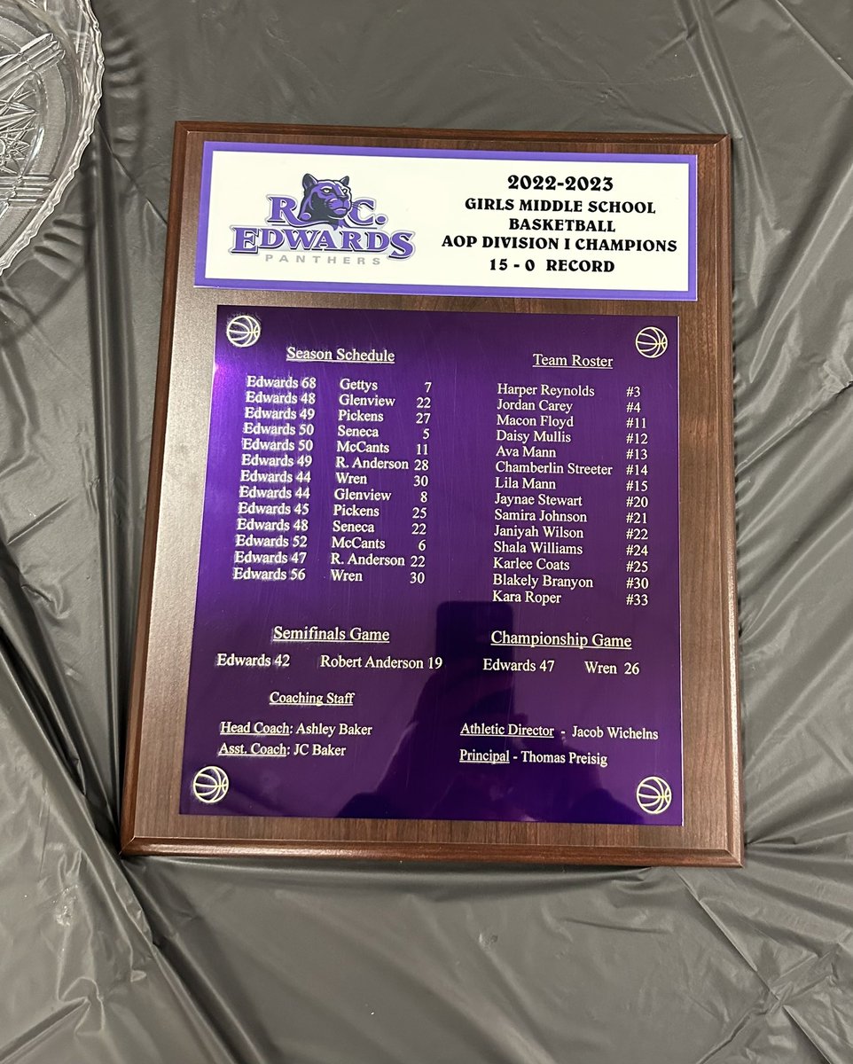 Our Girls Basketball Team enjoyed their basketball banquet and net cutting ceremony today! Excited to see what this group will accomplish as Daniel Lions! 🏀🐾🦁🏆 <a href="/RCEMiddle/">R.C. Edwards Middle</a> <a href="/DWDAthletics/">Daniel  Athletics</a>