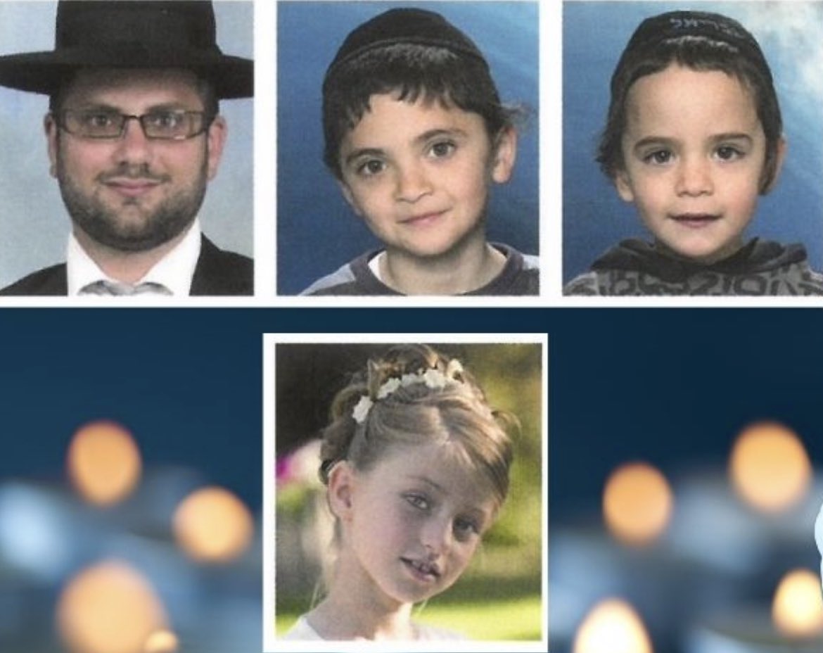 GuimonnetCh's tweet photo. Myriam Monsonego, Arié et Gabriel Sandler, Jonathan Sandler assassinés par un terroriste islamiste. Un élève blessé. 
#19mars2012
Les jours précédents il avait assassiné Abel Chennouf, Mohamed Legouad, Imad Ibn Ziaten et grievement blessé Loïc Liber. 
Ni oubli ni pardon. https://t.co/e7xbFFzVxT