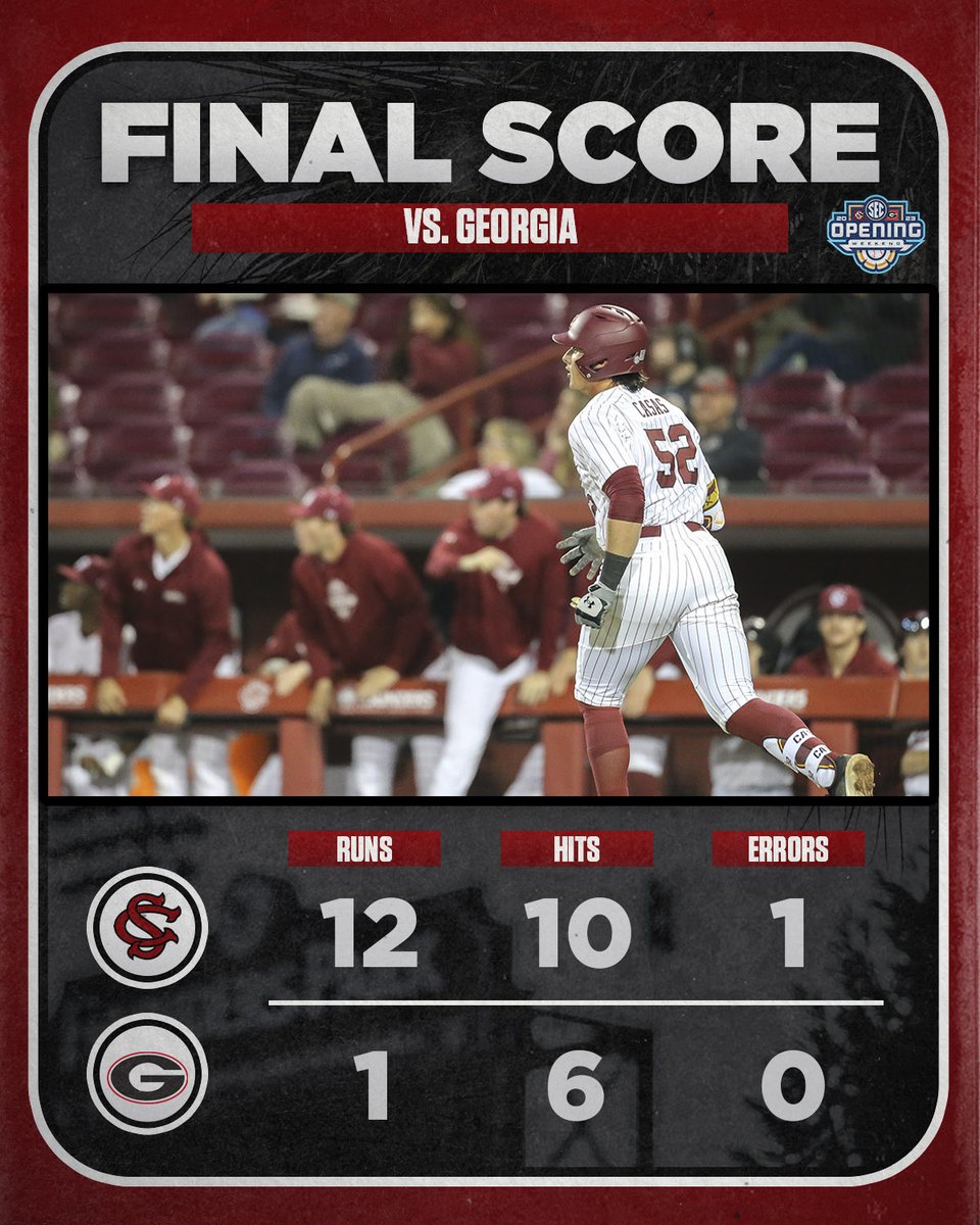 Dev1️⃣n on Twitter "RT KendallRogers .GamecockBasebll outscored