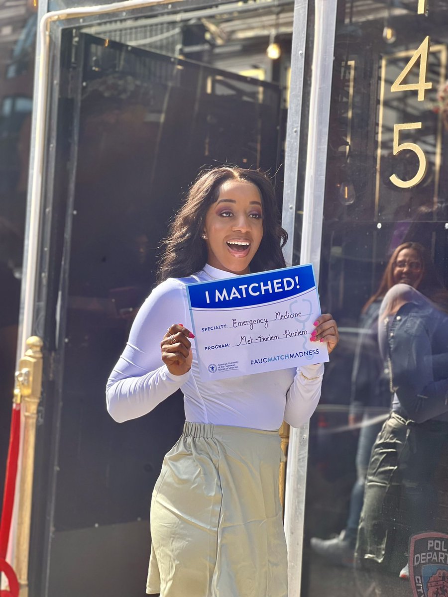 Glory to God. Matched my #1 and I am so blessed for this moment. As a first generation physician, this is a dream come true. So excited for this new journey and I thank my family, friends and loved ones for the endless support. Alhamdoulillah! 👩🏾‍⚕️💕#EMBound #WomeninEM #Match2023
