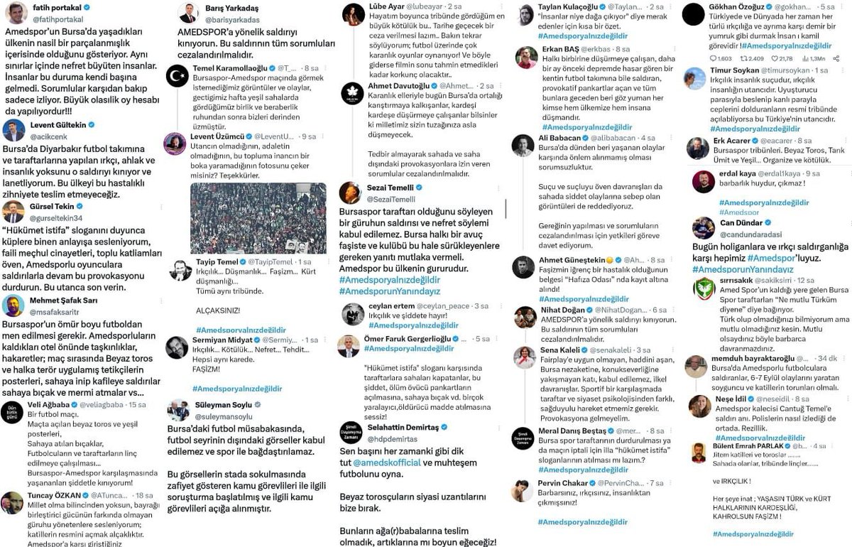 TurkcuPaylasim's tweet photo. 🗣️Bursaspor Medya:

“Günlerce Bursaspor’u konuşan satılmış medya, trol hesaplar, bu görüntülere bir şey söyleyemedi. Bizim tepki gösterdiğimiz takım da bunlardan oluşuyor. Bursaspor hakkında anında açıklama yapan İçişleri Bakanı Soylu da bu görüntülere henüz açıklama yapmadı.” https://t.co/6LcxCmX7J9