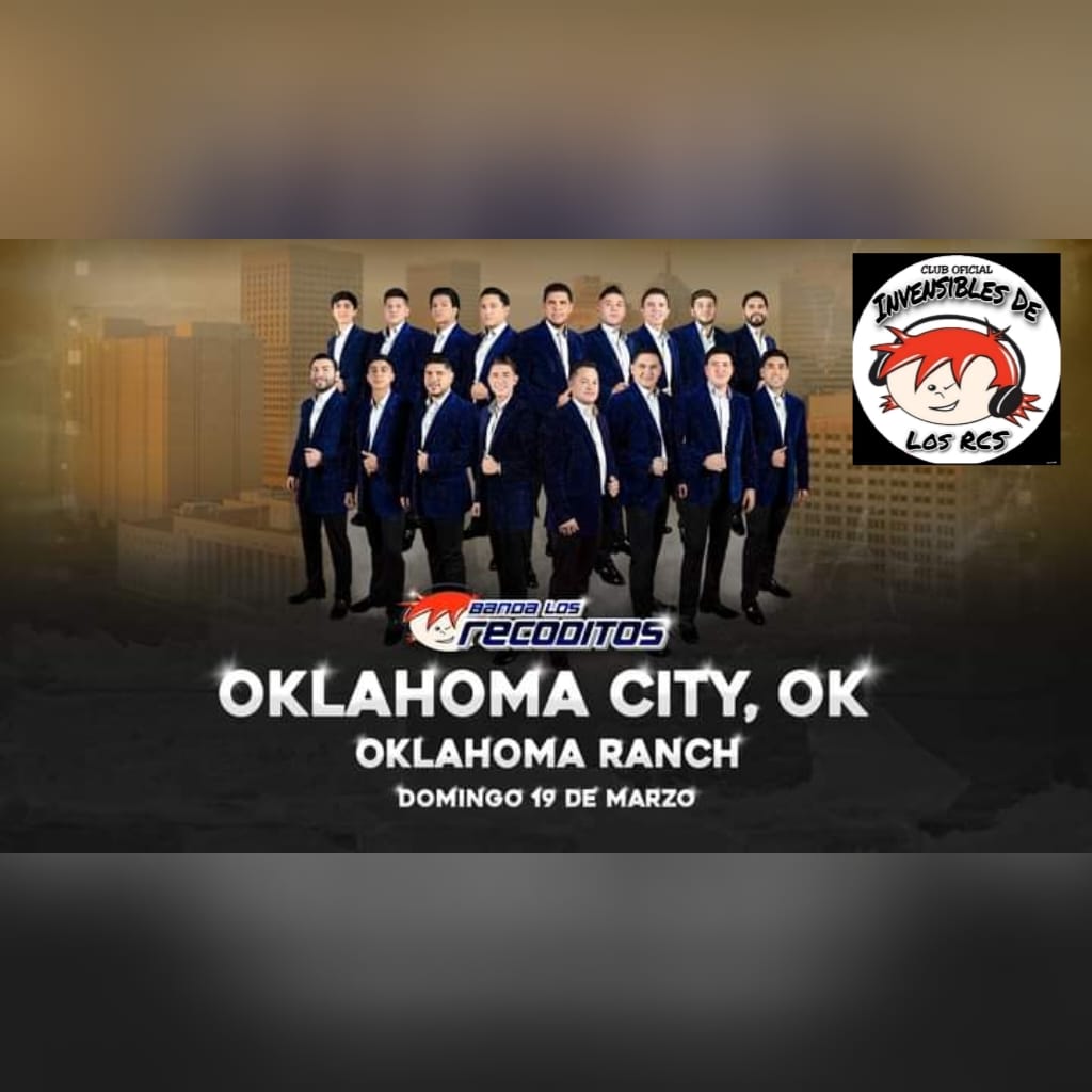 BalderasZaira's tweet photo. Hoy domingo 19 de marzo se presenta @BANDARECODITOSS en OKLAHOMA CITY, OK ven a disfrutar todos sus éxitos, no te lo puedes perder💃🎶👏 estaremos presentes 😍

@fuentes_meely
@los_rcs
@ItzelFran18 https://t.co/shDBvPNIPi