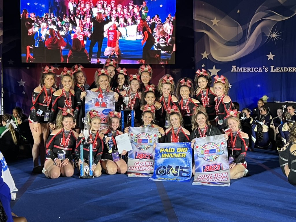 Hilton Cheerleading on Twitter "Your 2023 NATIONAL GRAND CHAMPIONS