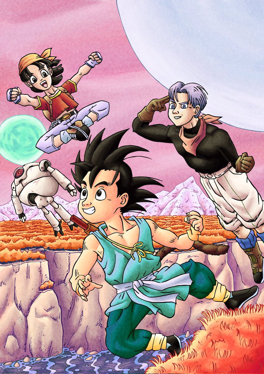 TBarts9's tweet photo. Riiight, i'm still an artist 😅 #DragonBall https://t.co/tyG4qIJSEc