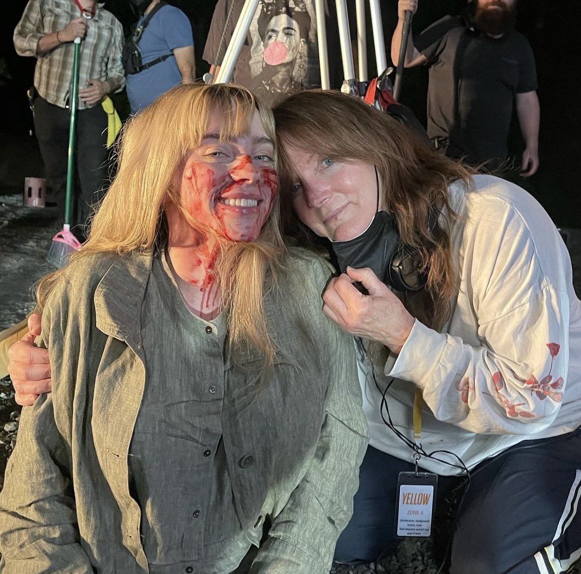 yetanotherbill1's tweet photo. i have a feeling that billie scared maggie more for swarm than the nda mv https://t.co/yCdC6E1SbD