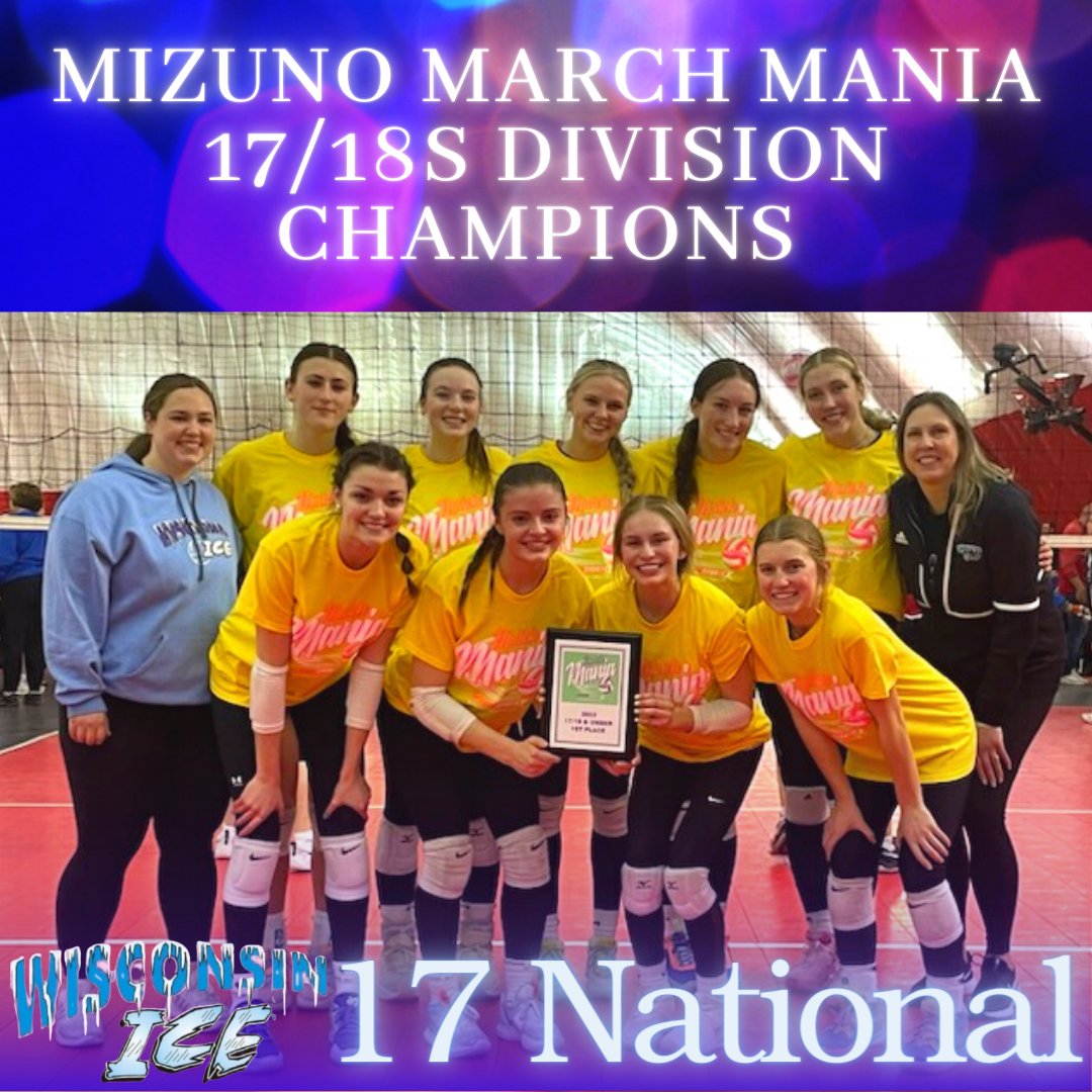 17 National went undefeated this weekend to win the Mizuno March Mania 17/18s Division!