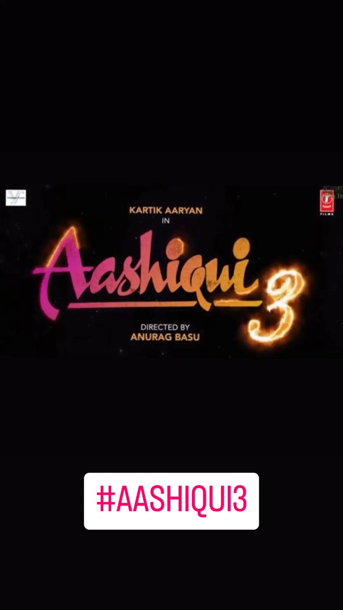 Will #aashiqui3 starring #kartikaaryan in lead directed by #anuragbasu do well like #aashiqui& #aashiqui2 ? This romantic drama series film is widely loved by 1990 & 2000's born people and so on.#romanticfilm #entertainmentworld #tseriesfilms #hindifilm #Bollywood #visheshfilms