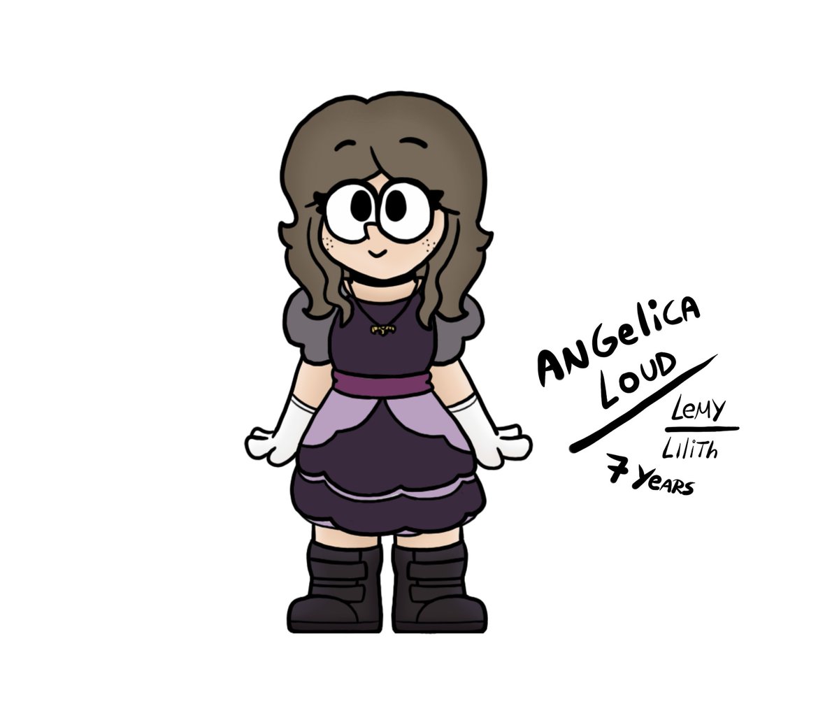 CorbatasDraws's tweet photo. Angelica Loud
La hija de Lemy y Lilith la Nueva OC de @Lalofics
Fuera broma que demore semanas en terminar el diseño pero la verdad me encanto
Ojala les guste!!!
#sinkids #Theloudhouse #AngelicaLoud #Lilithloud #lemyloud  #Lemith #Oc #3rdgeneration #digitalart https://t.co/NXfifzsMVW