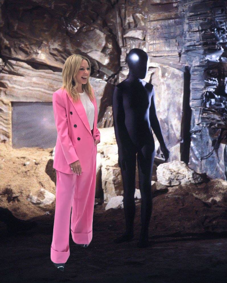 WhosThatGav's tweet image. When #KylieMinogue went back in time and played a killer android in #DoctorWho #Earthshock. Probably.