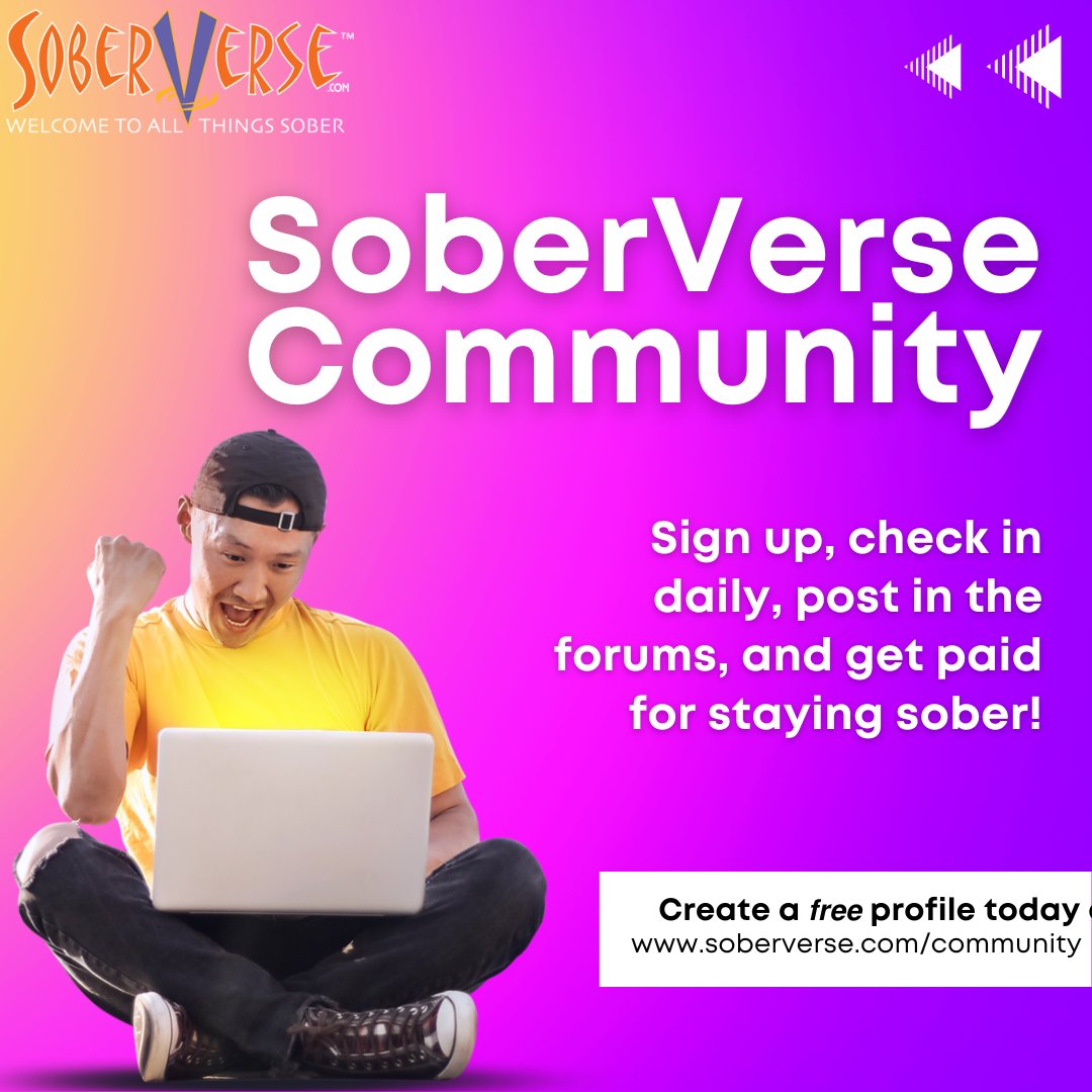 Start earning SoberCoin rewards for staying active in your recovery! 𝗙𝗥𝗘𝗘 sign up at soberverse.com/community 
. 
#boozefree #justfortoday #onedayatatime #alcoholfree #drugfree #higherpower #change #cryptolife #sobercommunity #serenityprayer