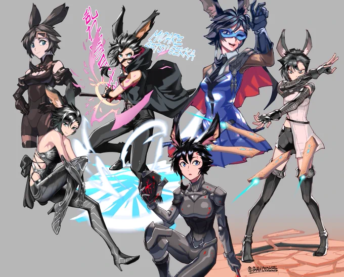 Oh, we're doing a #viera hashtag? Have some drawings of my WoL! 