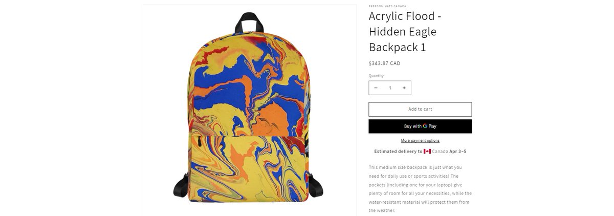 AcrylicFlood's tweet photo. @aegean2356 Acrylic paintings are fun. In 2021, I turned them into #NFTs and liked how #LazyDotCom displayed what I minted. Recently started using my paintings to design clothing and accessories and these are some of my favorites.  https://t.co/4vGaXh5rSv https://t.co/9ky7xLqH2g