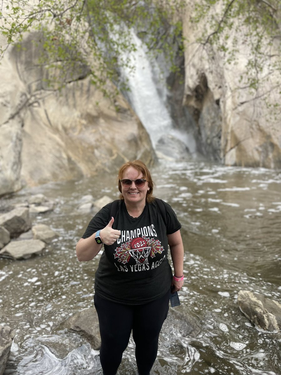 carr_8's tweet image. Hiked Tahquitz Falls. Absolutely beautiful! CARRific way to end #springcue!