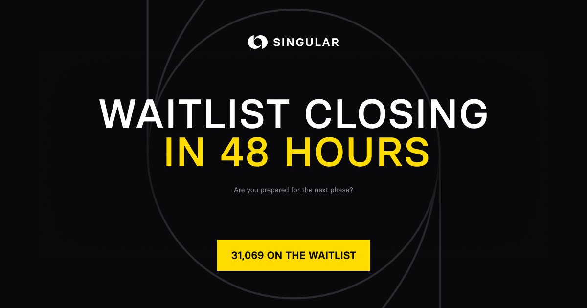 SINGULAR tweet media