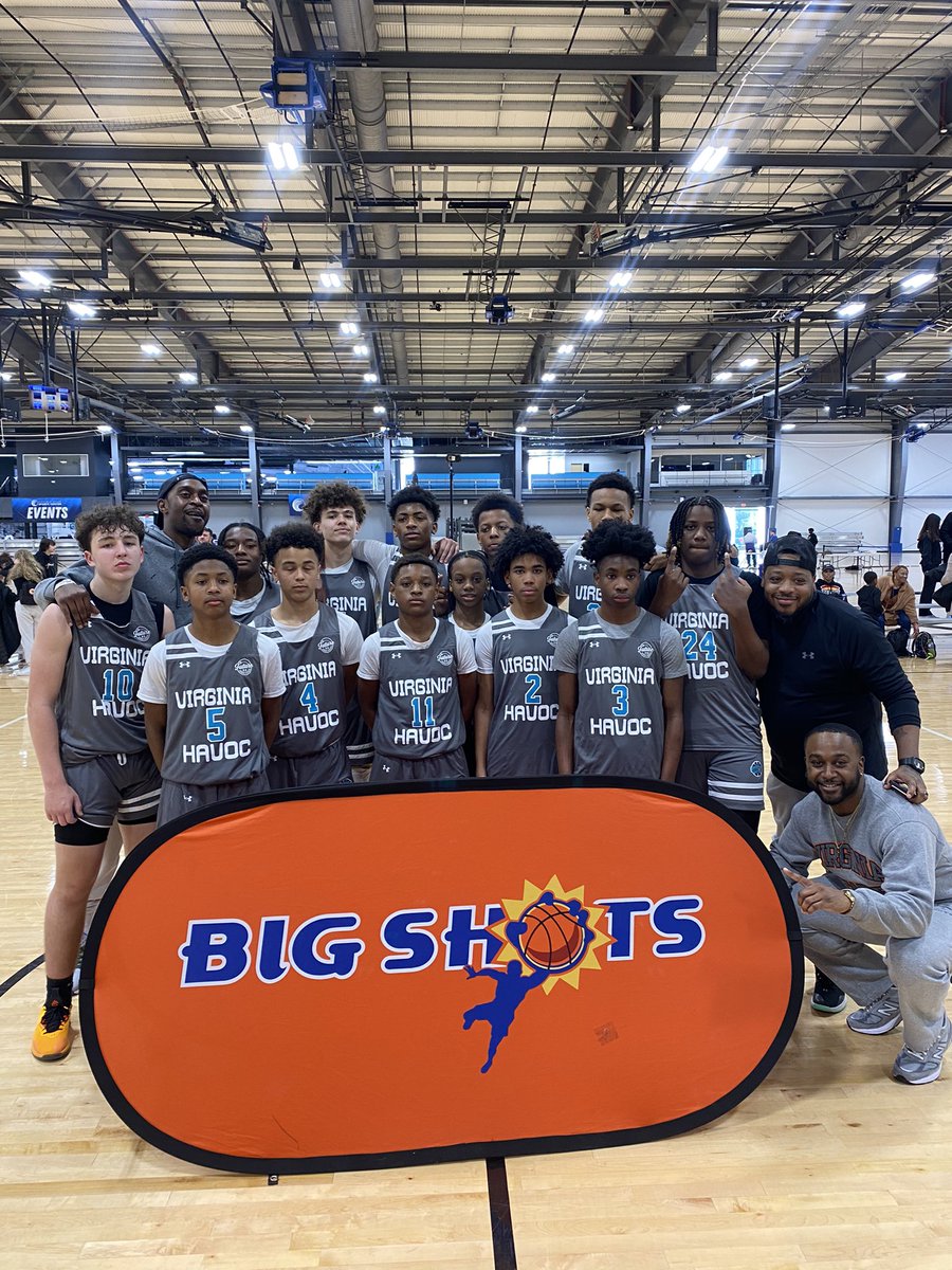 BigShotsGlobal's tweet photo. #BigShots #VirginiaBeachTipOff 

🏆U14 Silver Championship 🏆

VA Havoc 44
#0 Ed Pittman 12 pts 

FABO Running Rebels 43 https://t.co/6xEuVAoyFU