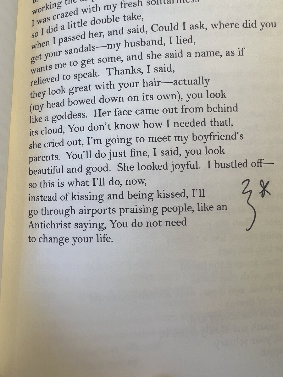 haolun1's tweet image. “…I’ll go through airports praising people, like an / Antichrist saying, You do not need / to change your life.”

—Sharon Olds, “Departure Gate.”