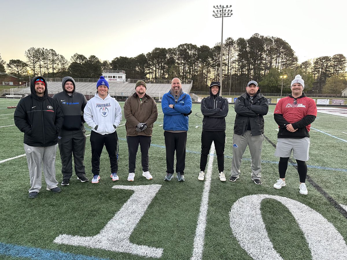 Bobby_Joe_14's tweet photo. Took a walk “down the creek” in SC &amp; wore 7 layers in GA this weekend with the guru of Longsnapping @TheChrisRubio.  #TheFactory #Pearl #TTP https://t.co/4wVgYg7uZv