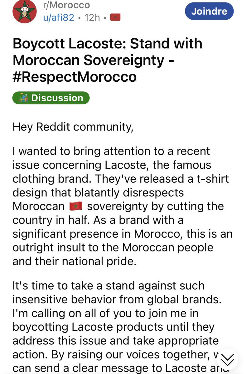Mdrrrrrr za3ma 3labalhoum ch7al la taille du marché marocain pour Lacoste ? #MarrakechduRire