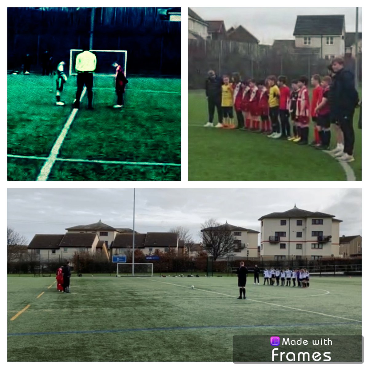 All Salvesen teams playing today, joined the minutes silence in memory of Andrew MacKinnon. Great performances, results and wonderful tributes to a wonderful talented lad. A huge thank you to all the coaches, parents/carers, players and fellow clubs in and around Edinburgh ❤️💙