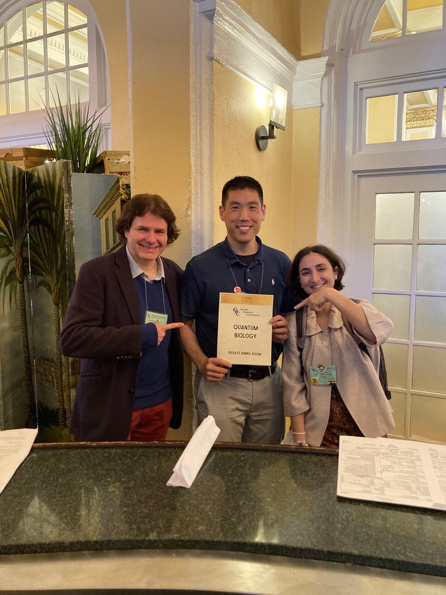 It’s the D-day for the inaugural <a href="/GordonConf/">Gordon Research Conferences</a> on quantum biology!!!

<a href="/ClariceDAiello/">Clarice D. Aiello (she,her)</a> #QuantumBiology