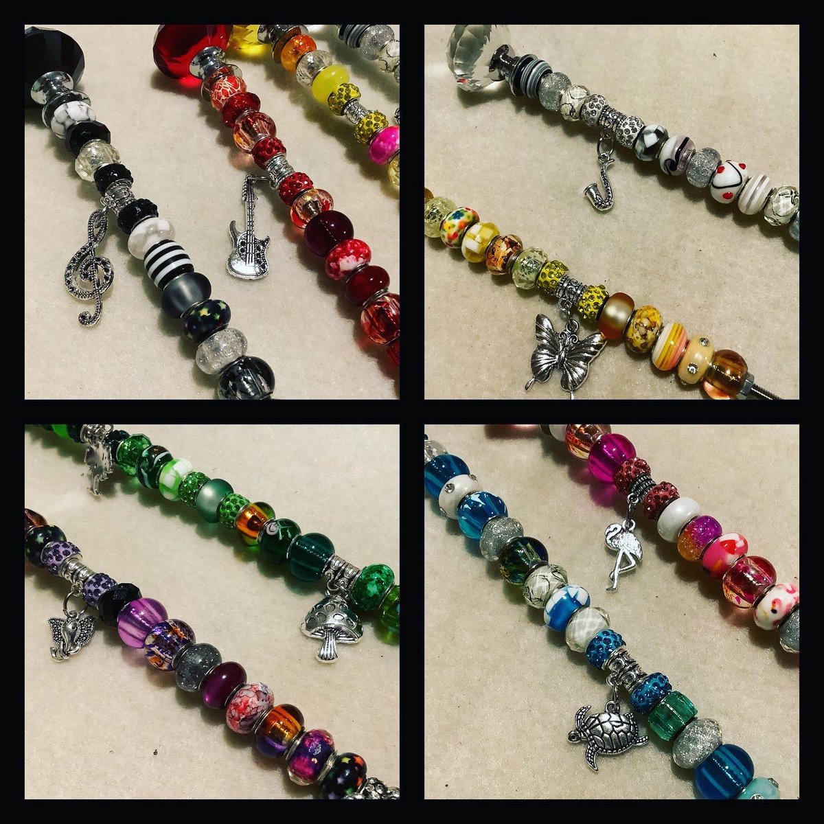 bpezell's tweet photo. Switched gears to get these beaded garden stakes done. Heading to the Spirit of the Suwannee Music Park to be sold at an upcoming festival…❤️🎶🎸 https://t.co/ZIMvE60SlB