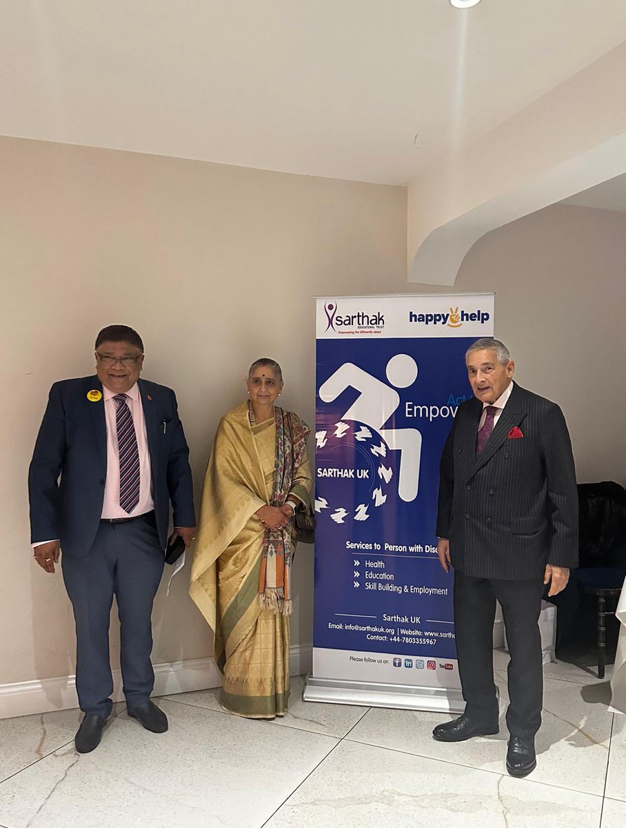 abilympicnaai's tweet photo. Glimpses from ongoing #SarthakUKLaunch 

To know more about Sarthak India visit- https://t.co/Ibu3IB10Ox
 #SupportSarthakUK #SupportDivyangjan #UKevents
#SarthakUKLaunch #EmpoweringAbilities #DisabilityEmpowerment #Inclusion https://t.co/DzikSZJxyQ