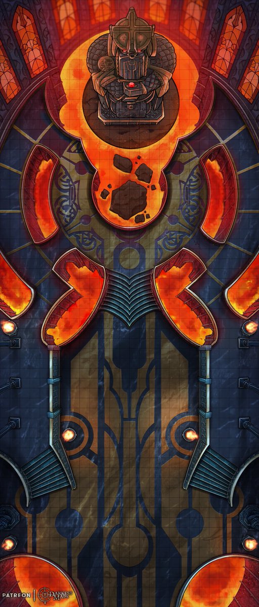 DarkestMaps's tweet photo. @czepeku Thanks for the #RPGshowcase!  
Here is the Dwarven version of the Sancta Santorium map!  Hope you like it :)!  
Check out our Patreon to see more https://t.co/Mp0kYazR5P https://t.co/y9eVwRknSA