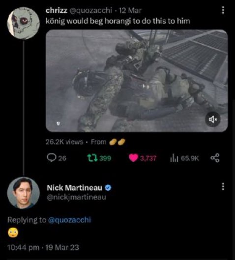 cod struggle tweets 💥 tweet media