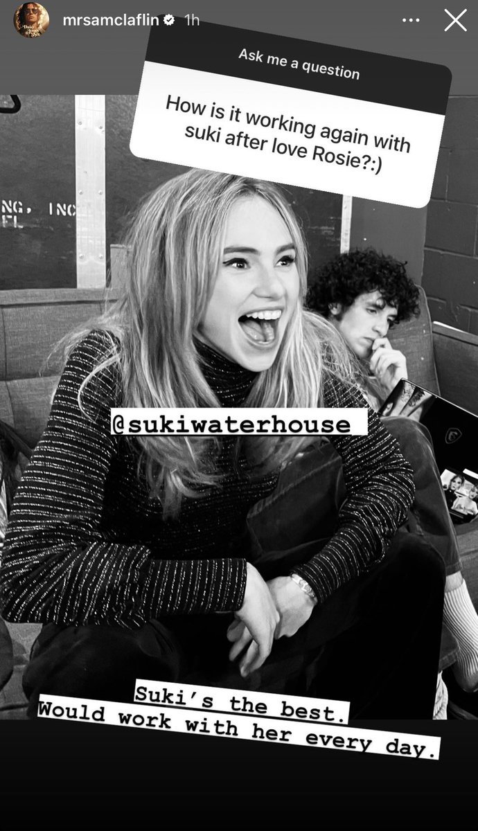 Daisy Jones and The Six Updates on Twitter "mrsamclaflin via instagram