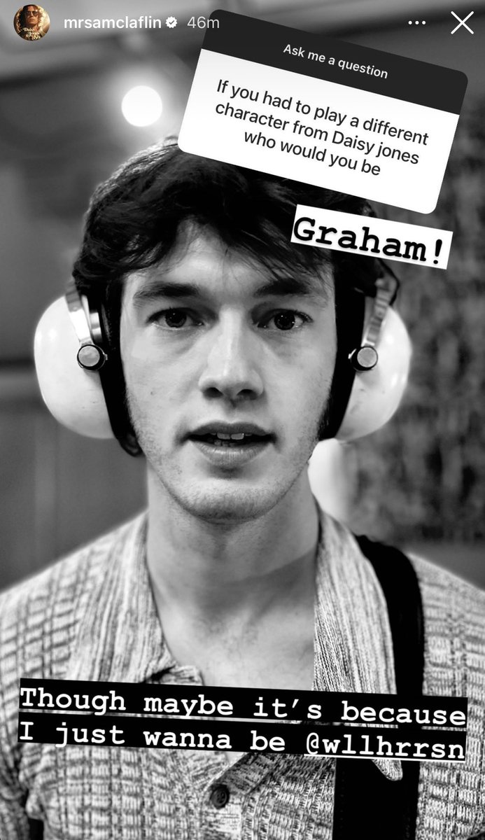 Daisy Jones and The Six Updates on Twitter "mrsamclaflin via instagram
