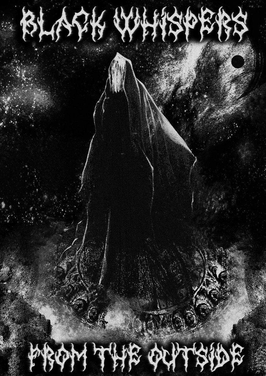 CyberNecropolis's tweet photo. RELEASE OF OUR NEW ZINE:

⚫‍𝑩𝑳𝑨𝑪𝑲 𝑾𝑯𝑰𝑺𝑷𝑬𝑹𝑺 𝑭𝑹𝑶𝑴 𝑻𝑯𝑬 𝑶𝑼𝑻𝑺𝑰𝑫𝑬⚫

"It arrives from the Abyss...a tentacle-spined sludgy deteriority of anguish-augmented ingestion." 

FULL PDF: https://t.co/sZ6MSbyM6u https://t.co/2Hji6NPCXl
