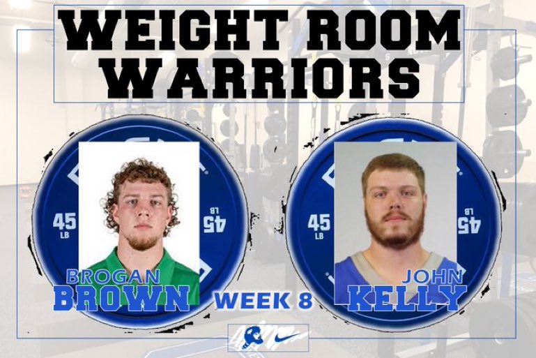 WEEK 8 WEIGHT ROOM WARRIORS TO END THE WINTER WORKOUTS!! <a href="/GlenvilleStFB/">Glenville State Football</a>