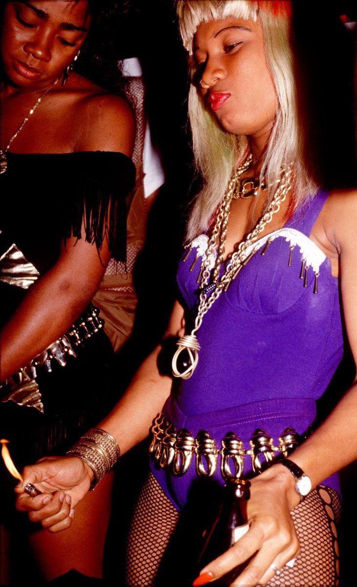Jamaica Dancehall Girl, House Of Leo, Cargill Avenue, Kingston jamaica 1994.