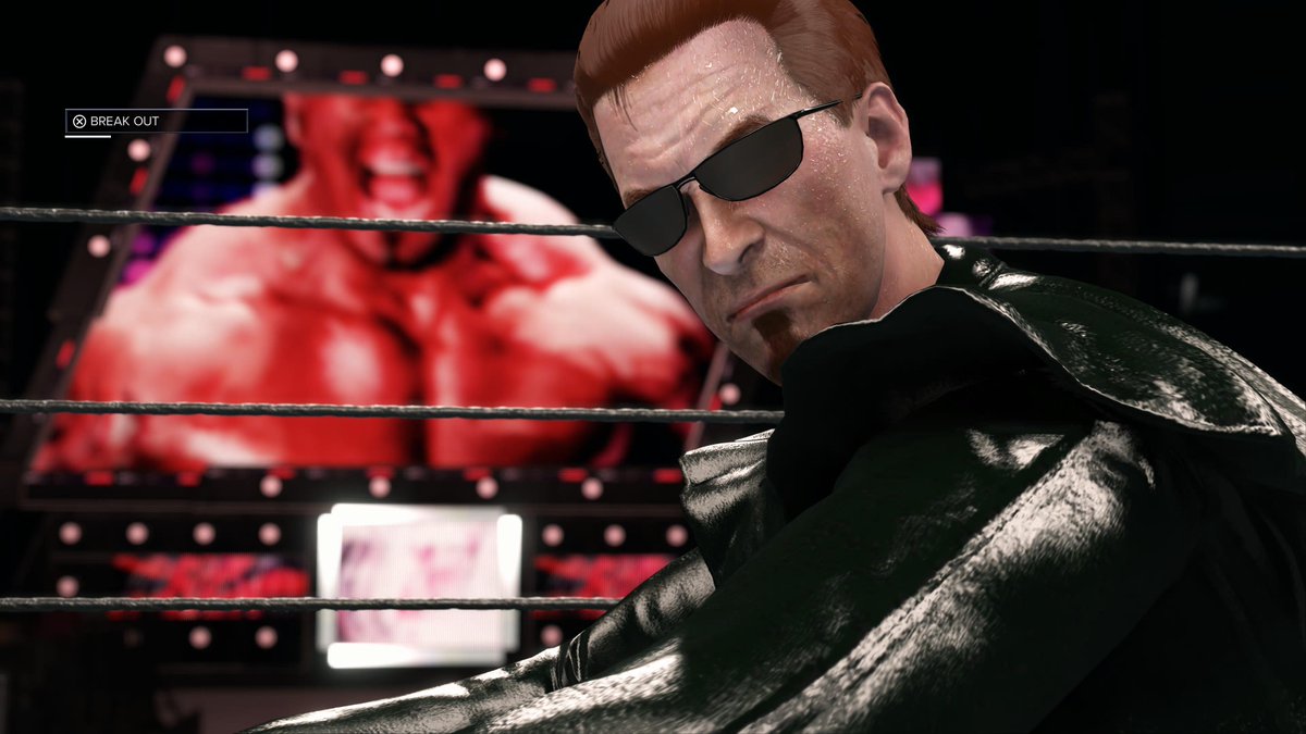 DBDDwight's tweet photo. @RWSstudios I did a lil something in WWE 2K23, and made Postal Dude in that game. It turned out awesome, and I regret nothing! https://t.co/NbnPMhpIdL
