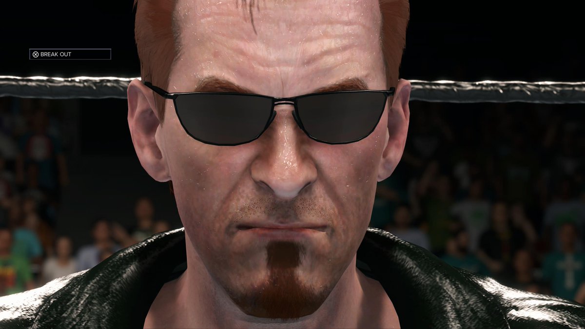 DBDDwight's tweet photo. @RWSstudios I did a lil something in WWE 2K23, and made Postal Dude in that game. It turned out awesome, and I regret nothing! https://t.co/NbnPMhpIdL