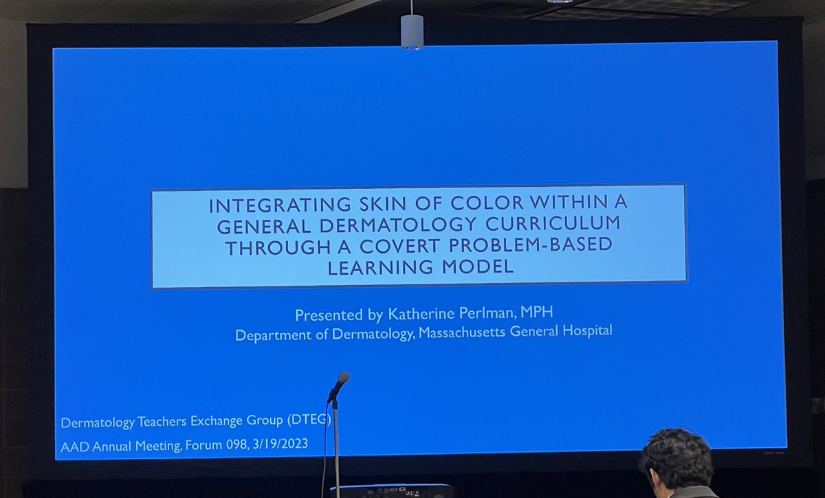 Steven Chen 陳持威, MD, MPH, MHPEd (@drsteventchen) on Twitter photo Amazing job by @katieperlman at the DTEG session of #AAD2023 sharing our covert skin of color curriculum!
What a team effort with <a href="/TraceySOtto/">Tracey S. Otto MD, MS</a> <a href="/joshPAED/">Josh</a> <a href="/mchang312/">Michael S. Chang, MD</a> <a href="/RachelReardon8/">Rachel Reardon</a> <a href="/tjacoby7/">Ted Jacoby</a> <a href="/MariaAsdourian/">Maria Asdourian</a> <a href="/nishi_shah_/">Nishi Shah, MD</a> Amazing job by @katieperlman at the DTEG session of #AAD2023 sharing our covert skin of color curriculum!
What a team effort with <a href="/TraceySOtto/">Tracey S. Otto MD, MS</a> <a href="/joshPAED/">Josh</a> <a href="/mchang312/">Michael S. Chang, MD</a> <a href="/RachelReardon8/">Rachel Reardon</a> <a href="/tjacoby7/">Ted Jacoby</a> <a href="/MariaAsdourian/">Maria Asdourian</a> <a href="/nishi_shah_/">Nishi Shah, MD</a>